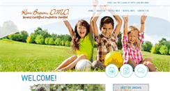 Desktop Screenshot of drbrown4kids.com